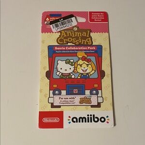 Nintendo Animal Crossing Sanrio Collaboration Pack Amiibo